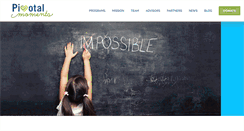 Desktop Screenshot of pivotalmoments.org